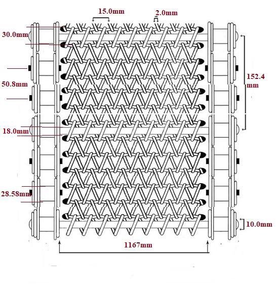 Băng tải  lưới inox